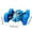 Blue, variant on 360 Degree Double Sided Stunt Flipping Remote Control Car With Wireless Lighting Action Rolling Rotating Toy For Exciting Play Ages 3-6