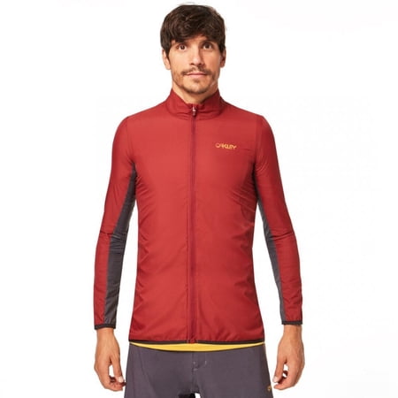 Oakley ELEMENTS PACKABLE JACKET Cycling - IRON RED - S