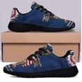thumbnail image 3 of Memorial Day Remember And Honor Shoes Sneakers Black Size 7.5, 3 of 7