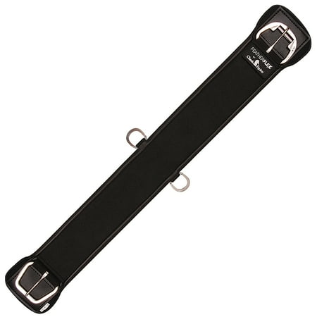 Feather Flex Straight Cinch: Comfort and Performance for Your Horse Black / 36