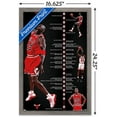 thumbnail image 3 of Michael Jordan - Timeline Wall Poster, 14.725" x 22.375", Framed, 3 of 3