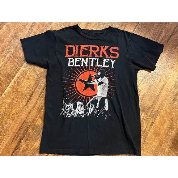 DIERKS BENTLEY Vintage Medium 2013 TOUR SHIRT