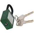 thumbnail image 1 of Wekity Lockout Tagout Locks 6mm Safety Padlock Loto Locks Keyed Differently PA Lock Out Tag Out Steel Shackle Small Luggage Padlocks Green 3PCS-0621, 1 of 5