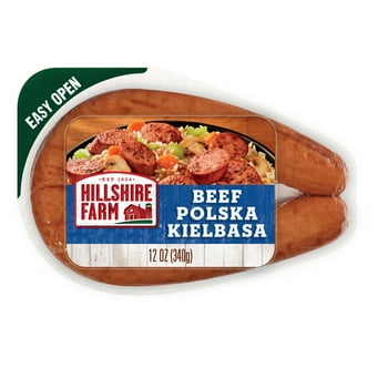 Hillshire Farm Beef Polska Kielbasa Smoked Sausage, 12 oz
