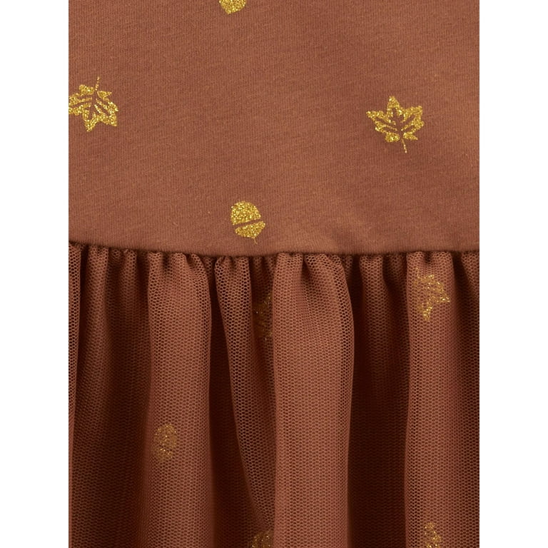 Carter s Child of Mine Toddler Girl Thanksgiving Dress Sizes 12M 5T Walmart