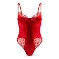thumbnail image 2 of Gibobby Conjunto de lencería de encaje Conjunto de lencería sexy para mujer con encaje a juego(Rojo, XG), 2 of 5