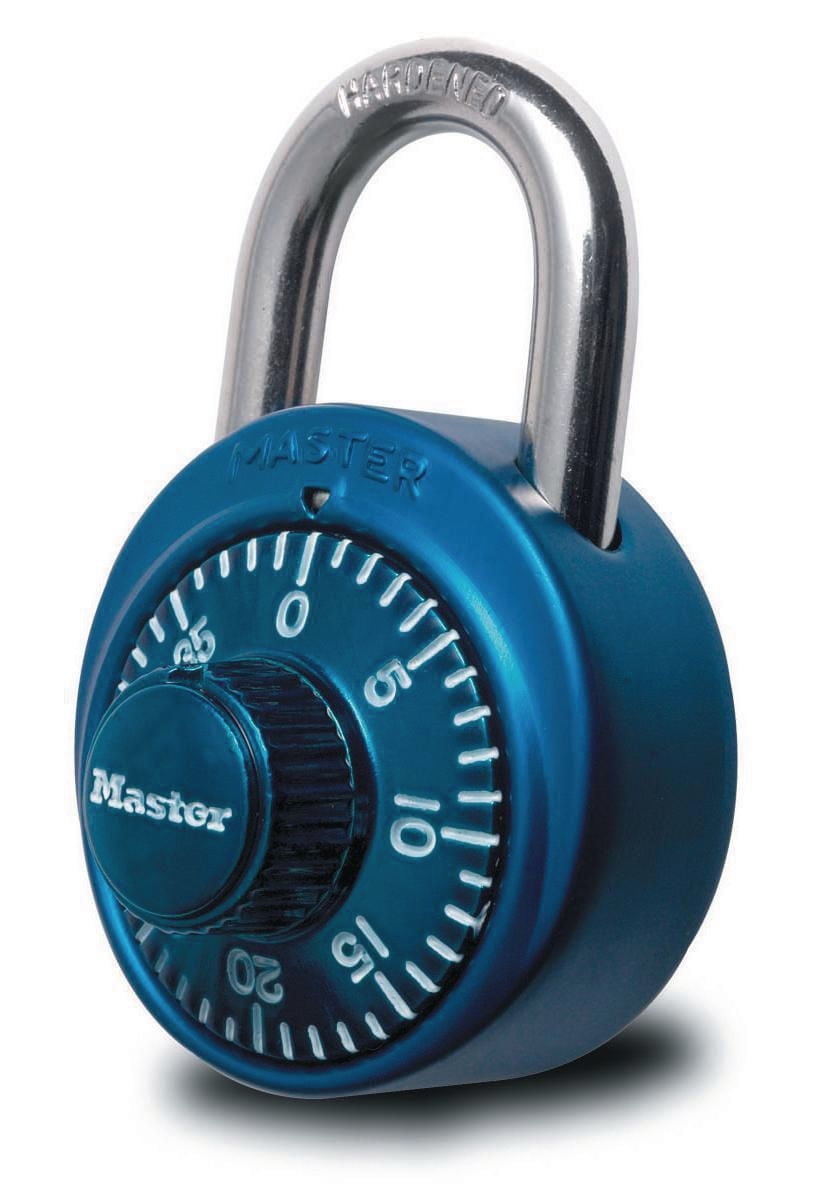Master Lock X-Treme Colour Combination Lock #1530DCM