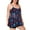 Jungle+Black, variant on Women's Adjustable Straps Mesh Tankini Swimsuit 2 piece Bathing Suits Plus Size Swimwear with Swim Shorts