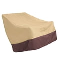 thumbnail image 3 of Toystoory Fundas impermeables para muebles para exteriores, silla Anti-UV, sofá, lluvia, nieve, polvo, viento, a prueba de viento, Oxford, Jardín y Patio Caqui 96.5x89x79cm, 3 of 6