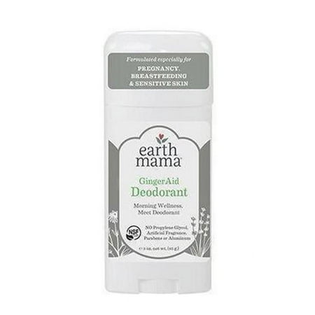 Deodorant for Sensitive Skin, Pregnancy & Breastfeeding Gingeraid, 3 oz