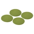 thumbnail image 1 of Uxcell 4 Pcs Fundas Redondas de Taburete de Poliéster para Asientos de 11"- 14" para Sillas Color Verde, 1 of 6