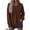 Brown, variant on BTFBM Women's Loose Knitted Casual Sweaters | V Neck,Long Sleeve Sweater,Slouchy Pullover Tops,Fall Winter Clothes