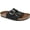 Black Leather, variant on Women's White Mountain Helga Slide Sandal