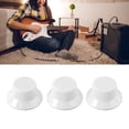 thumbnail image 1 of 3Pcs Electric Guitar Control Knobs 1 Volume 2 Tone Plastic Guitar Parts Top Instrument Accessory Fit, 1 of 7