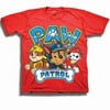 PAW Patrol Boys Juvy Short Sleeve Graphic Tee T-Shirt