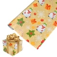 thumbnail image 1 of Large Sheet Christmas Wrap Paper with Classic Santa Patterns for Festive DIY Projects, 1 of 3