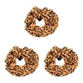 thumbnail image 3 of relayinert Grands Chouchous Imprimé Léopard Extensible Volumisant Décoratif Sans Accroc pour Femmes Accessoires Léopard Curcuma 3Ensemble, 3 of 6