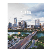 Austin: A Decorative Book  Perfect for Stacking on Coffee Tables & Bookshelves  (Paperback) by Decora Book Co