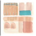 thumbnail image 1 of Cuadro Decorativo | Fine Art Tj | Cabañas De Playa Iii Por Flora Kouta - 99 x 99 cm, 1 of 4