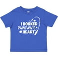 thumbnail image 3 of Inktastic I Hooked Pawpaw's Heart with Fishing Rod Boys or Girls Baby T-Shirt, 3 of 5
