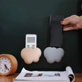 thumbnail image 5 of Soporte para teléfono móvil montado en la pared de 3 piezas, soporte para control remoto montado en la pared, caja de almacenamiento montada en la pared ABS para soporte de carga d, 5 of 5