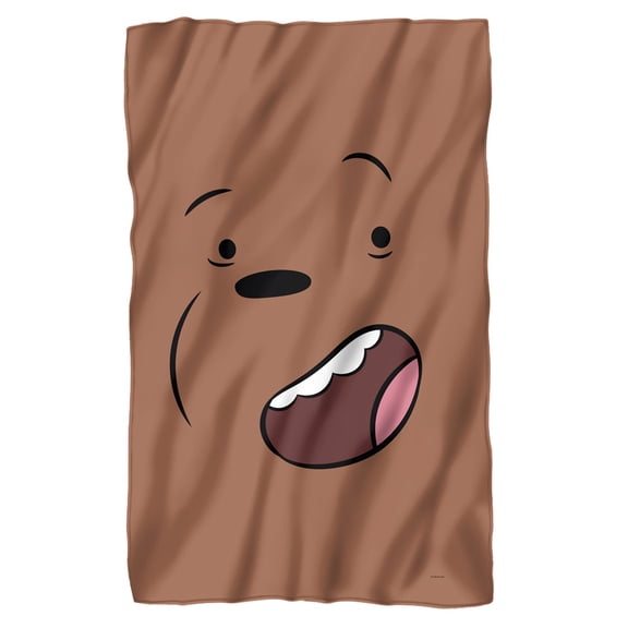 We Bare Bears Grizz Fleece Blanket 36' x 58'