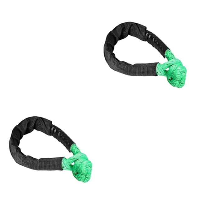 Scienceny Grillete con cubierta protectora Fuerte anillo de mosquetón Tire 38000lbs Enganche Cuerdas de remolque portátiles para Type5 NO5