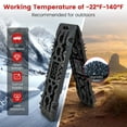 thumbnail image 4 of Costway 2 PCS Large Recovery Traction Boards Set with Jack Lift Base for 4WD Trucks Tire, 4 of 10