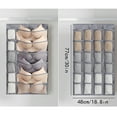 thumbnail image 2 of Storage And Organizing Bag Gray 12+18 Compartments Non-Woven Fabric - 1X Storage And Organizing Bag, 2 of 8