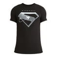 thumbnail image 5 of Superman Metropolis Men's & Big Men's Shield Front & Foil Back Cotton Graphic Tee, Sizes S-3XL, 5 of 5