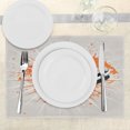 thumbnail image 3 of Ambesonne Vintage Place Mats Set of 4, Classic Sports Car, Standard Size, Grey Orange, 3 of 6