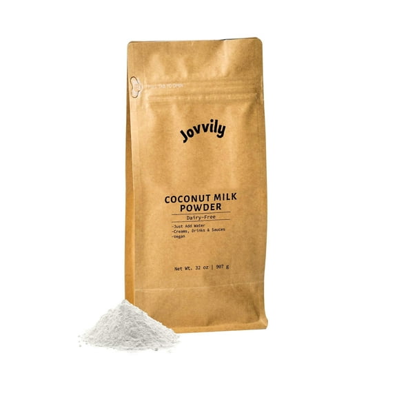 Jovvily Coconut Milk Powder - 2 lb - Just Add Water - Creams - Drinks