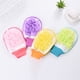 thumbnail image 5 of 6 guantes de baño exfoliantes de una sola cara para hombre y mujer (color aleatorio), 5 of 6