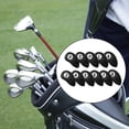 thumbnail image 1 of Cubierta de la cabeza del palo de golf shamjiam negro, 1 of 9