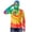 hgg105-Yellow, variant on Yaoyar Men Casual Long Sleeve Pullover Printed Fishing Hoodies for Men with Face Mask Hooded Performance UPF 50 Sun Protection Long Sleeve Outdoor Hiking Shirt Breathable