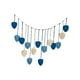 thumbnail image 2 of Tapiz de macramé,Tapiz de macramé para colgar en la pared,bohemio,hecho a mano,Decoración de pared bohemia tejida con flecos colgantes para apartamento,Inicio Sala de estar Decoraciones Azul, 2 of 8