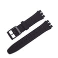 thumbnail image 1 of Simple Design Solid Color Watch Silicone Strap Wristwatch Band Belt Watches Repair Upgrade Modified Spare Parts Black, 1 of 7