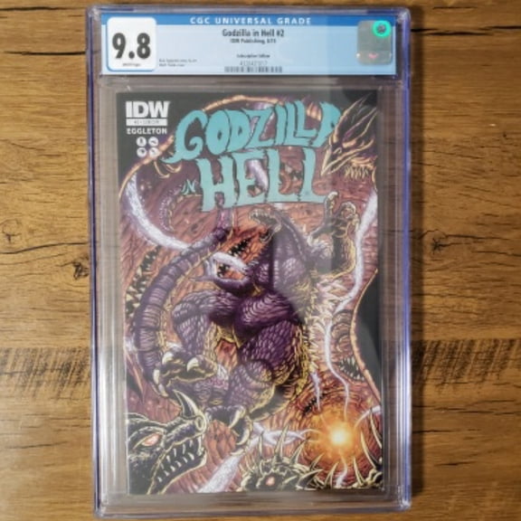 Godzilla in Hell #2 - CGC 9.8 Comic Book