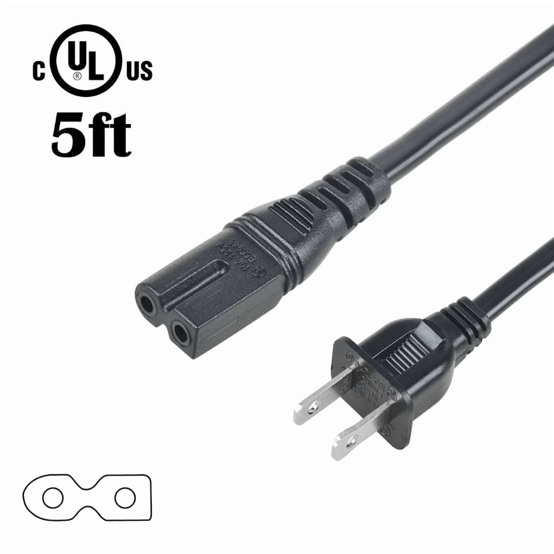 BUTTERFLY- Pwron 5Ft Ul Ac Power Cord Cable Lead For Bernina Bernette 600 650 H70 2500Dcet