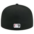 thumbnail image 4 of Men's New Era Black Quad Cities River Bandits Copa de la Diversi-n 59FIFTY Fitted Hat, 4 of 5