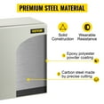 thumbnail image 3 of VEVOR Electrical Enclosure Box 10x8x6 Carbon Steel Gray IP65 Waterproof, 3 of 10