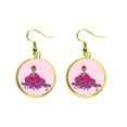 thumbnail image 1 of bizarre Boucles d'Oreilles Pendantes Mignonnes pour Enfant Femme, 1 of 3