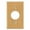 Single 1.406-Inch Hole / Outlet ( 1-Gang), variant on WIRESTER 1-Gang 1.406-Inch Hole Device Telephone/Cable Blank Receptable Wall Plate Cover, Bamboo Wood Texture