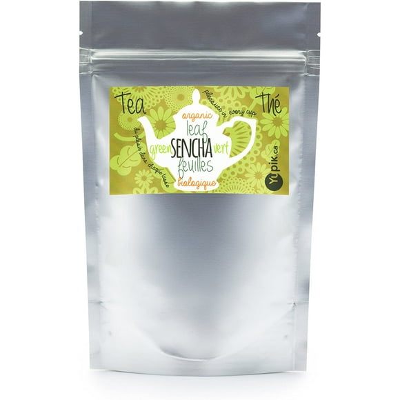 Yupik Organic Sencha Green Tea Leaf, 250g