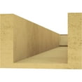 thumbnail image 4 of Ekena Millwork 6"W x 4"H x 36"L Burlington Woodgrain TimberThane Rafter Tail, Primed Tan, 4 of 6