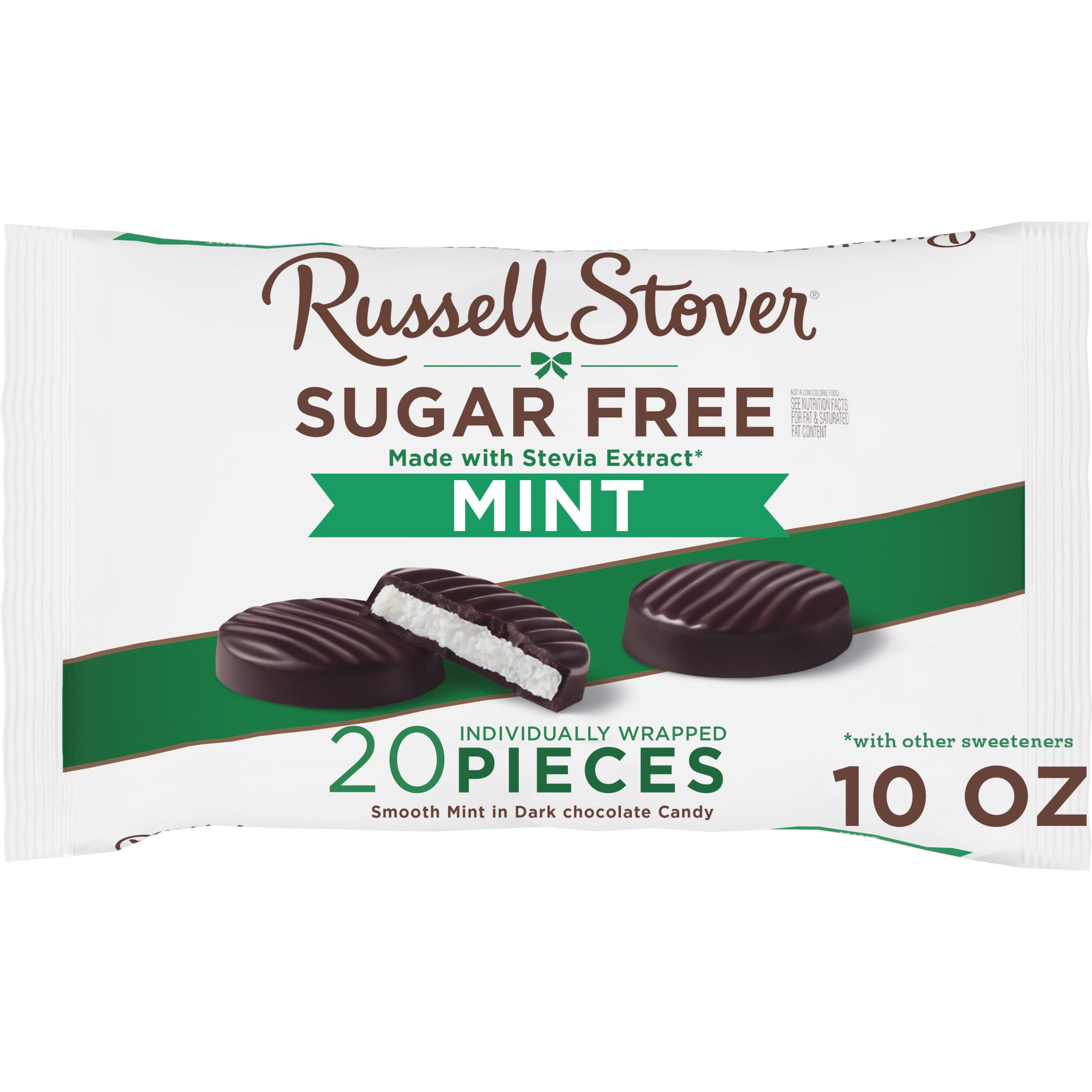 Sugar Free Peppermint Pattie, 3 oz Peg Bags, 12/Carton, Ships in 1-3 Business Days Sugar Free Peppermint Pattie, 3 oz Peg Bags, 12/Carton, Ships in 1-3 Business Days