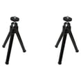 thumbnail image 4 of Transemion Selfie Tripod Stand Mobile Phone Holder true wireless Remote Control Tripod Black 2Set, 4 of 6