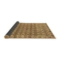 thumbnail image 2 of Ahgly Company Indoor Square Abstract Brown Modern Area Rugs, 5' Square, 2 of 4
