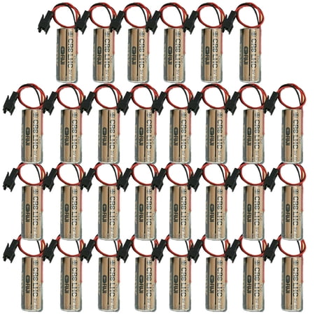 (Pack of 30) CR8.LHC 3V 2600mAh Lithium Battery Replacements for CR8.LHC 17430 CR8-LHC TH559EDV410R with Plug