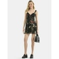 thumbnail image 2 of Madden NYC Women's Sleeveless Skater Dress with Lace Trim, Sizes XXS-XXL, 2 of 5